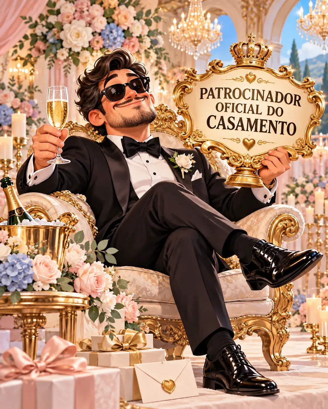 PATROCINADOR OFICIAL DO CASAMENTO